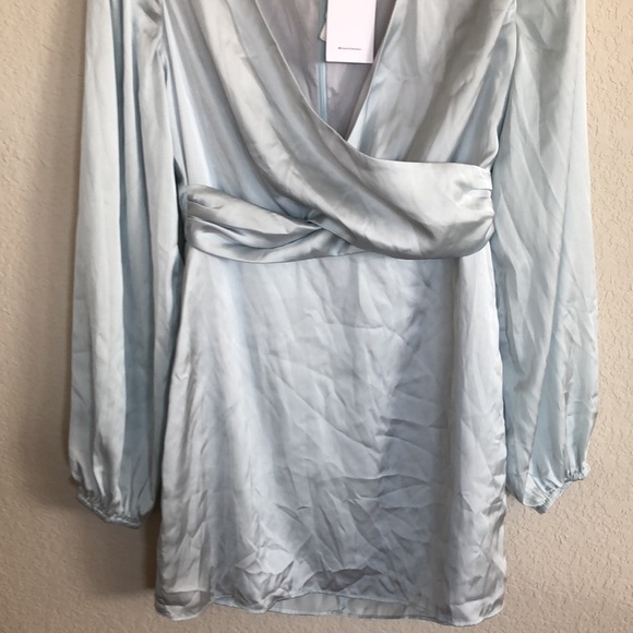 Lovers and friends Desi Mini Dress in Faded Blue - Picture 8 of 16